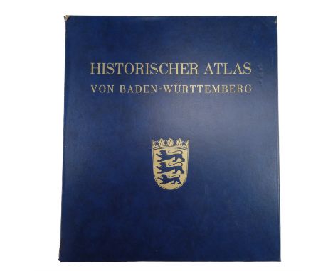Historischer Atlas von Baden-Württemberg [The Historical Atlas of Baden-Württemberg], comprising maps covering historical Bad