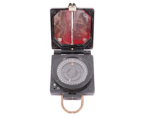 A Second World War British military Mk 1 magnetic marching compass