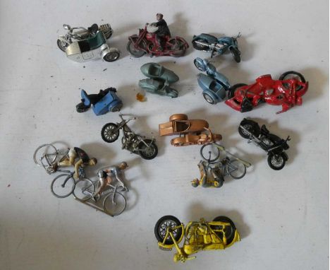 Unboxed motorcycle diecast models, fair to good (Est. plus 24% premium inc. VAT)