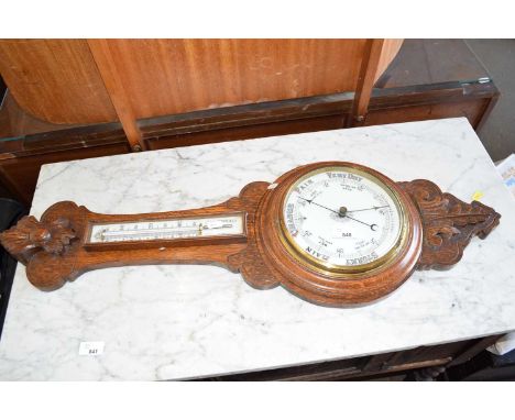 Barometer and thermometer