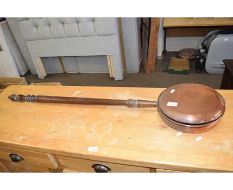 Copper bed warmer