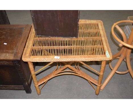 Conservatory cane table