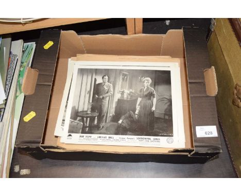 Quantity of promotional movie stills to include Bing Crosby, Burt Lancaster, Angela Lansbury, Laurel &amp; Hardy and others
