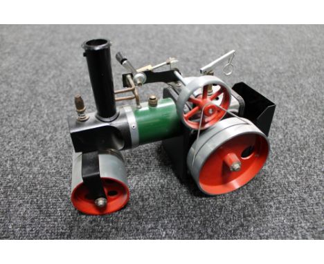 A Mamod traction engine 