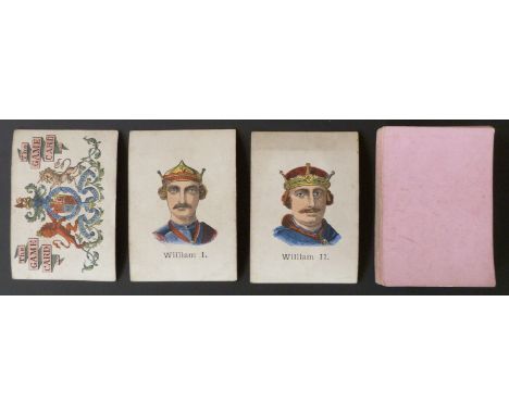 Possibly Jaques & Son, London The Kings and Queens of England playing card game. This is possibly the earlier edition with th