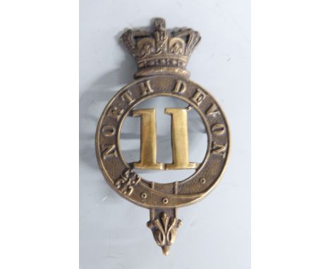 British Army North Devon 11th Regiment of Foot, Glengarry badge