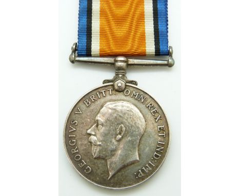 British Army WWI War Medal named to 21340 Pte A E Postlethwaite Glosters/&nbsp;Gloucestershire Regiment