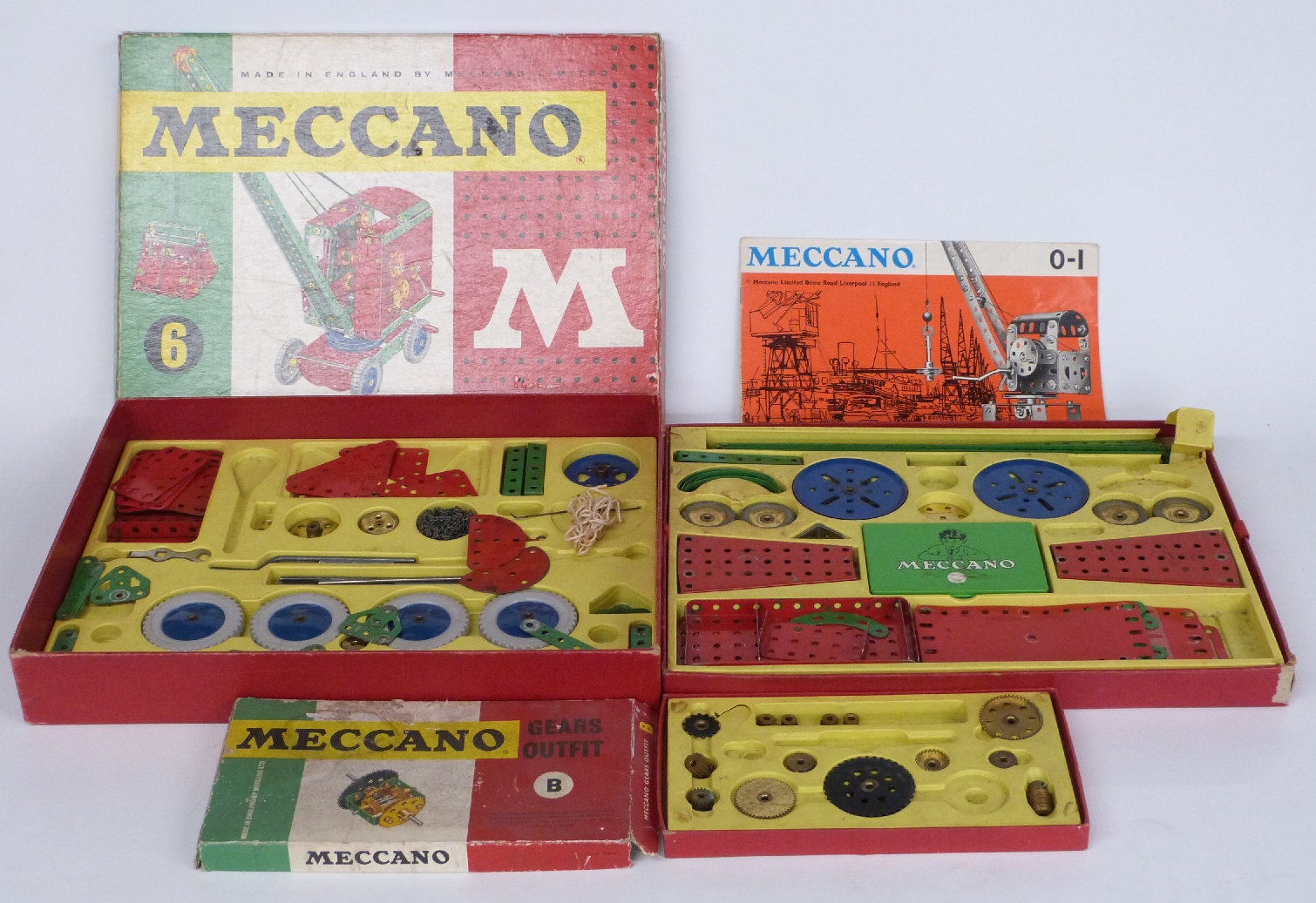 Lond Meccano N°100a Bleu Et Or – Lot De 58 Longrines (dont 3 Sous Emballage)