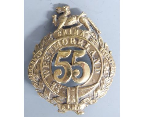 British Army Westmorland 55th Regiment of Foot, Glengarry badge