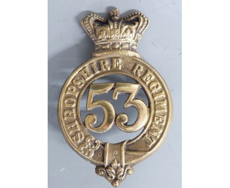 British Army Shropshire 53rd Regiment of Foot, Glengarry badge