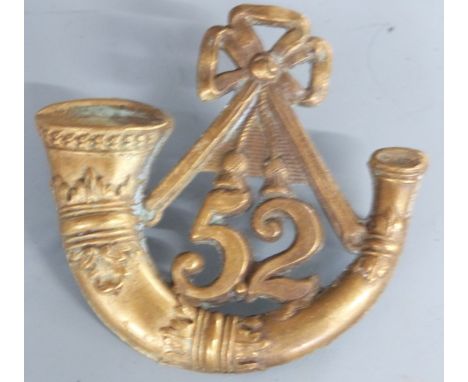 British Army Oxfordshire Light Infantry 52nd Regiment of Foot, Glengarry badge