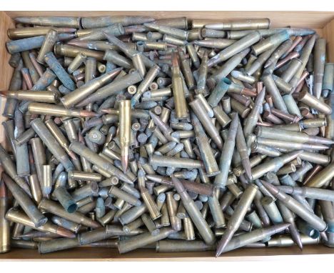 A large collection of under 10mm rifle cartridges including .38 .303 etc&nbsp;PLEASE NOTE THAT A VALID RELEVANT RFD CERTIFICA