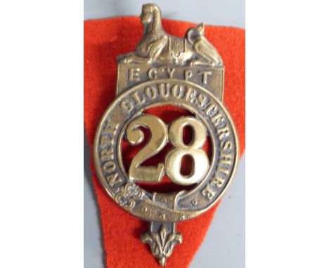 British Army North Gloucestershire 28th Regiment of Foot, Glengarry badge