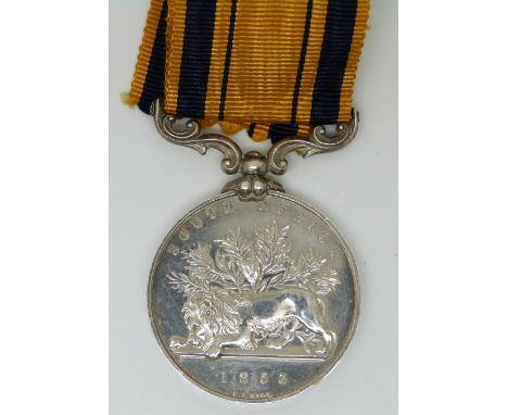 British Army South Africa Medal (1854) named to W Wright, 91st Regiment of Foot