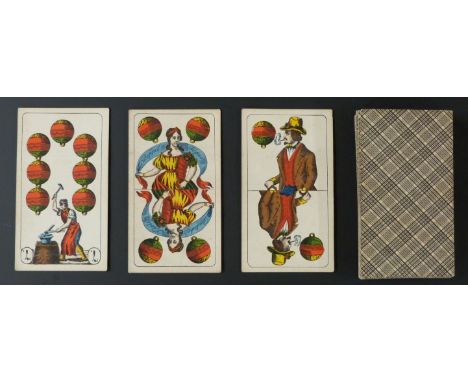 Playing Cards. Germany. Vereinigte Stralsunder Spielkarten Fabriken Actien Gesellschaft, Stralsund. German suit signs. Double