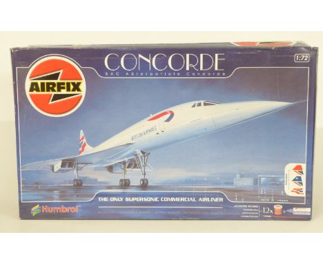 Airfix 1:72 scale plastic model kit Concorde 11050, in original box.&nbsp;