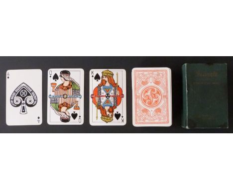 The Irish Playing Card Manufacturing Company, Cork, Ireland playing cards. Fennell  Irish Heroic Mythology cards. Double ende
