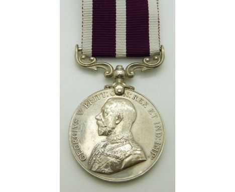 British Army Meritorious Service Medal named to 169700 Cpl R L Pughe Royal Engineers