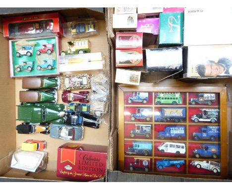 A collection of Corgi, Matchbox and similar diecast model vehicles including Live and Let Die James Bond 007, Collectables, F