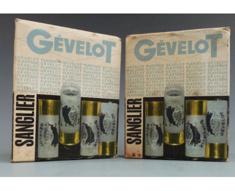 Twenty Gevelot Sangler 12 bore shotgun cartridges, in original boxes&nbsp;PLEASE NOTE THAT A VALID RELEVANT FIREARMS/SHOTGUN 