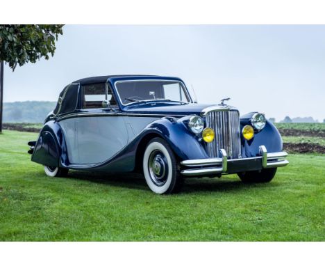 One of 108 original right-hand drive examples of the rare MkV Drophead in superb condition. The Jaguar MkV was officially unv