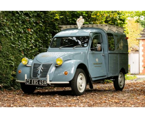 Late production 2CV fully restored and attractively presented as a 'Michelin Pneus' Fourgonette. Offered without Reserve. The