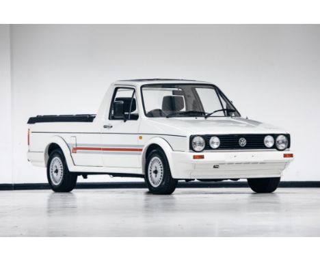 Offered at No Reserve, very rare in the UK, this gleaming Caddy was previously on display at a Volkswagen main dealership and