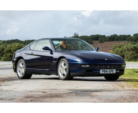 This low-mileage family-friendly 456 offers a sensibly guided entry into the addictive world of Ferrari V12 GTs. Produced fro