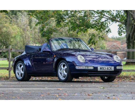 A C16, UK-supplied, right-hand drive, manual gearbox Cabriolet with less than 57,000 miles from new.  It is often said that e