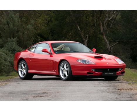 Beautiful 550 Maranello with Ferrari Classiche Certification and just under 23,000 miles from new.Firmly placed in Ferrari's 