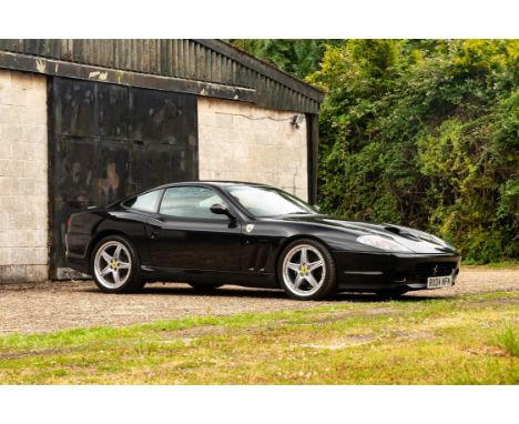 A smart example, recently serviced and rarely seen in double Nero, offered without Reserve with less than 35,000 miles. The F