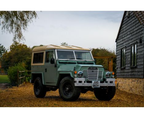A fully restored example of the military-grade 'Lightweight' Land Rover, finished in a beautiful colour combination. Rover bo