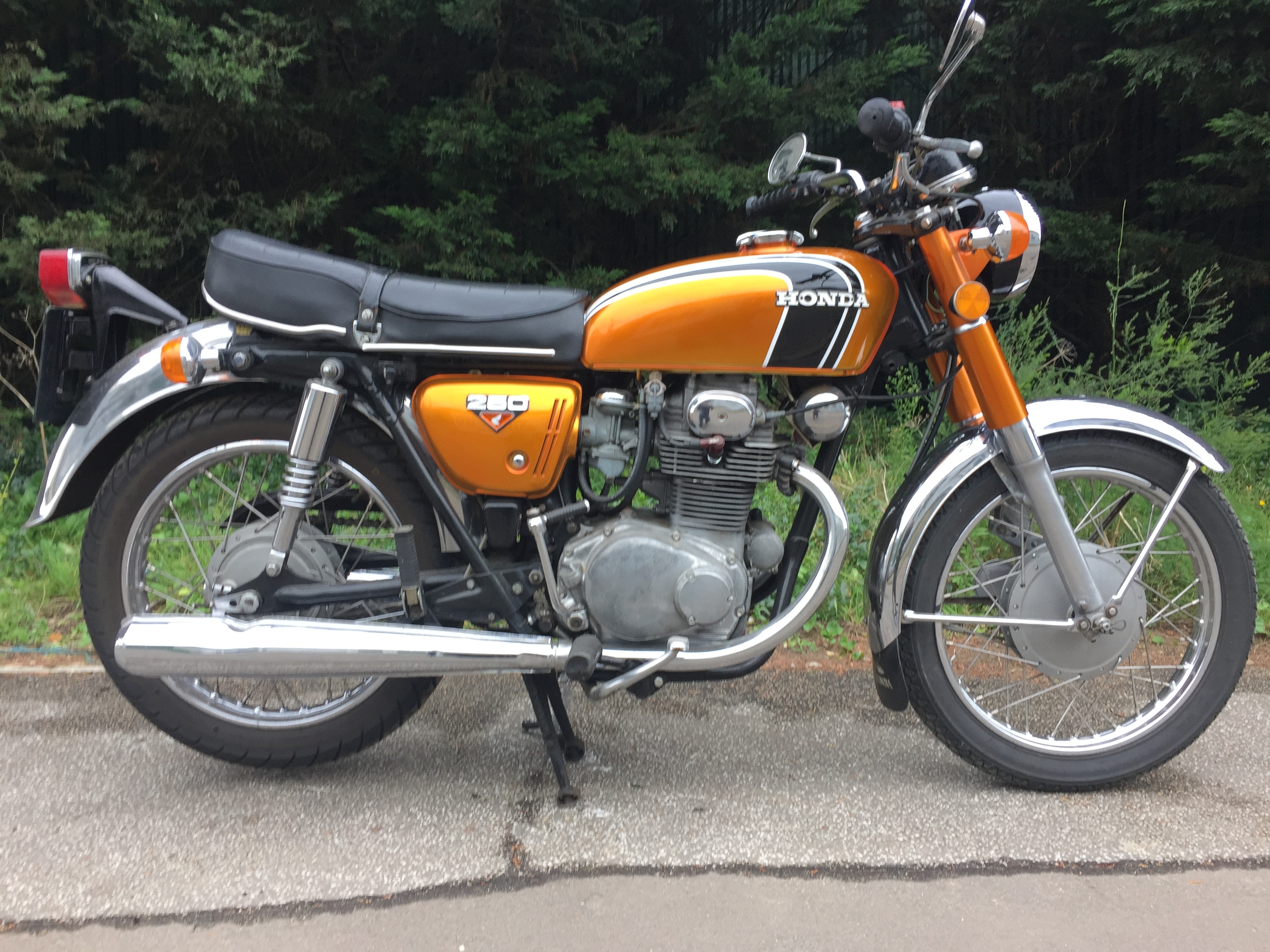 1971 Honda Bikes CB250 K3 This Honda 250 K3 is a very early K3 version ...