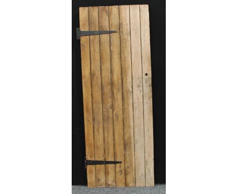 Salvage - a pine barn door, 189cm x 70.5cm