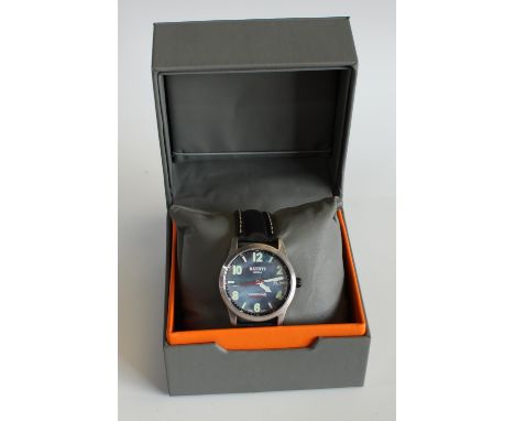 A Bathys Hawaii gentleman's steel wristwatch, 100 Fathoms Automatic, 32mm circular mother-of-pearl dial with luminous Arabic 