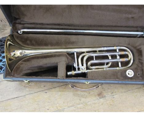 Stradvarious Vincentbach model 42 trombone, cased 