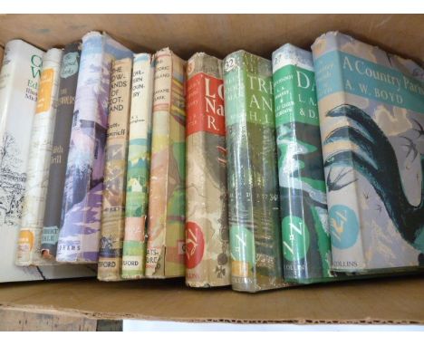 the New Naturalist series - Boyd A.A. " A Country Parish..." Collins 1951, green cloth, d-j not price clipped and three other