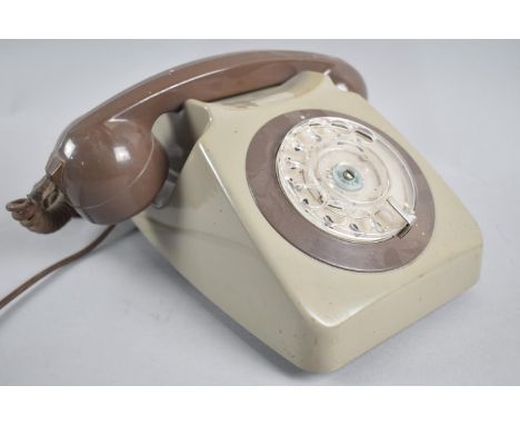 A Vintage Two Tone Grey Telephone 