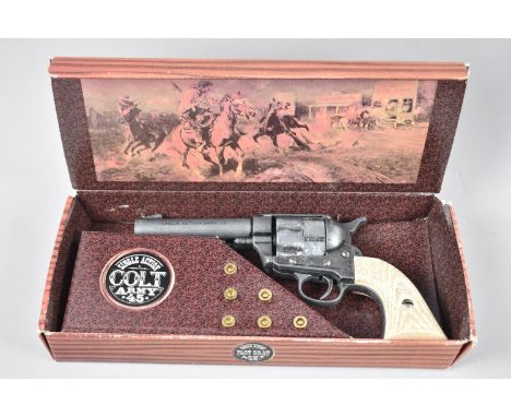 A Kolser Spain Replica Single Action Fast Drawer Army 45 Revolver in Cardboard Box 