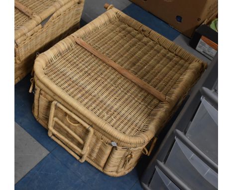 A Combinatiion Wicker Hamper Chair 