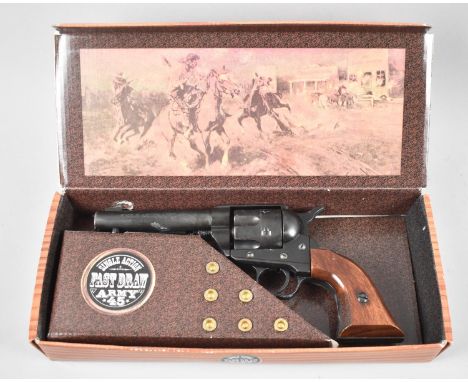 A Kolser Spain Replica Single Action Fast Drawer Army 45 Revolver in Cardboard Box 
