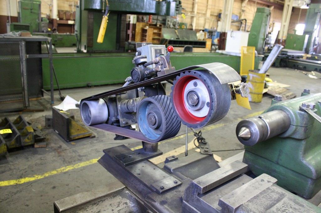 G & P MODEL 4905 LATHE MOUNTED BELT SANDING ATTACHMENT