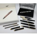 1 Konv. Schreibgeräte MONTBLANC (ca. 7 Teile)
