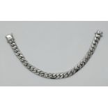 1 Panzerarmband WG 18ct. mit Brillanten WEMPE
