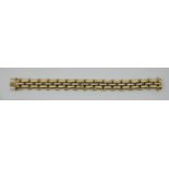 1 Damenarmband GG/WG 18ct. Handarbeit