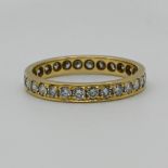 1 Memoryring GG 18ct. mit Brillanten
