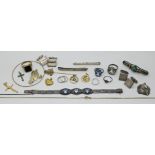 1 Konv. Schmuck GG 8ct. (ca. 8 Teile)