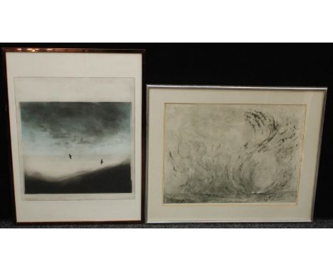 Charlotte Ardrizzone (1943-2012), by and after, Yorkshire Storm,limited edition print 1/10, signed in pencil to margin, 61x 4