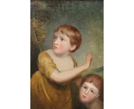 English Provincial School (early 19th century)Portrait of German-Francis and Philippa-Charlotte Chandos-Pole of Radbourne Hal