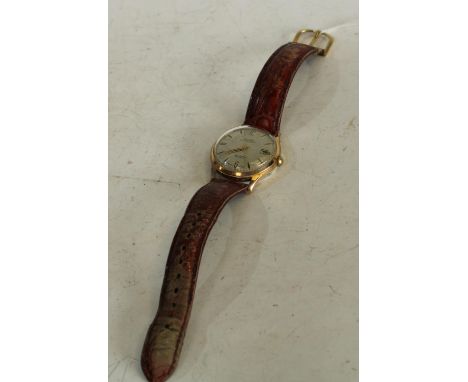 A vintage Guda Superautomatic 30 jewel day/date wristwatch
